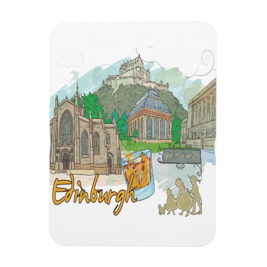 Edinburgh Magnet (Vertikal)