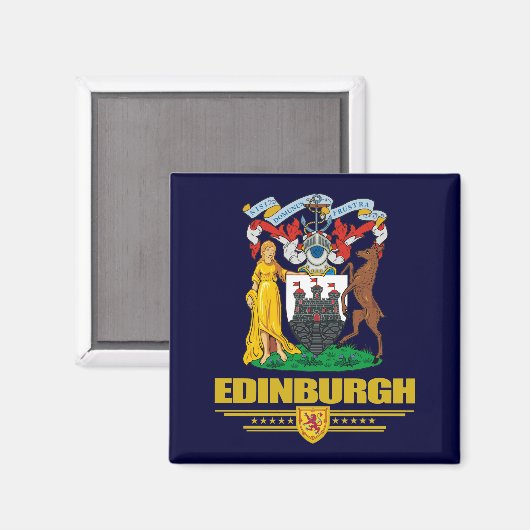 Edinburgh Magnet (Vorderseite/Rückseite)