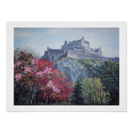 Edinburgh, Mai Schottland von Pola.B.Alex Poster (Vorderseite)