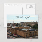 edinburgh nat gallery postkarte (Vorne/Hinten)
