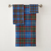 Edinburgh Original Scottish Tartan Badhandtuch Set (Insitu)