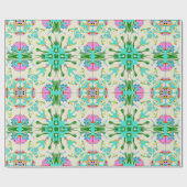 Edinburgh Pattern Wrapping Paper Geschenkpapier (Flach)