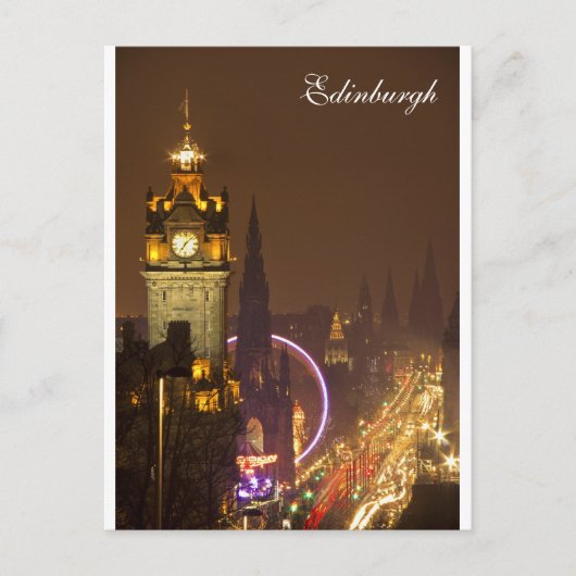 Edinburgh Postcard Postkarte (Vorderseite)