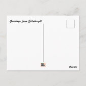Edinburgh Postcard Postkarte (Rückseite)