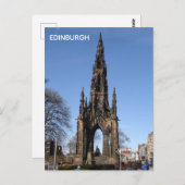 Edinburgh Postcard Postkarte (Vorne/Hinten)