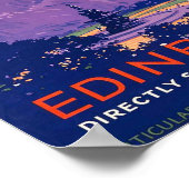 EDINBURGH POSTER (Ecke)