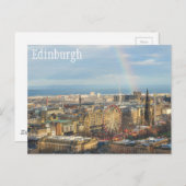 Edinburgh Postkarte (Vorne/Hinten)