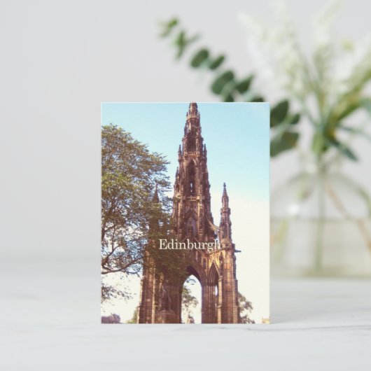 Edinburgh Postkarte (Stehend Vorderseite)