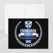 Edinburgh Postkarte (Vorne/Hinten)