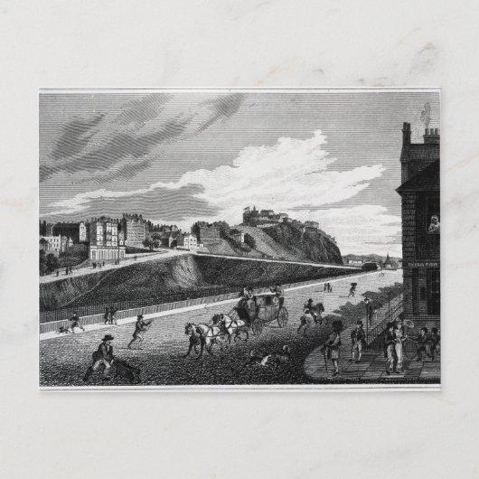 Edinburgh Postkarte (Vorderseite)