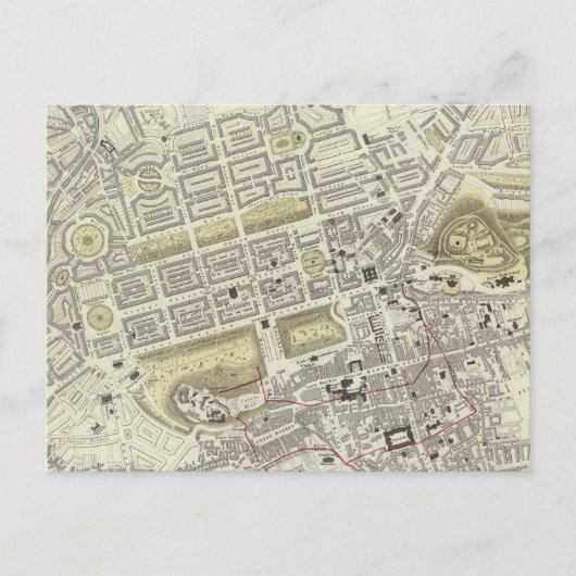 Edinburgh Postkarte (Vorderseite)