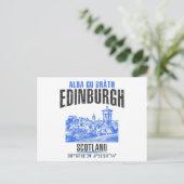 Edinburgh Postkarte (Stehend Vorderseite)