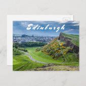Edinburgh Postkarte (Vorne/Hinten)