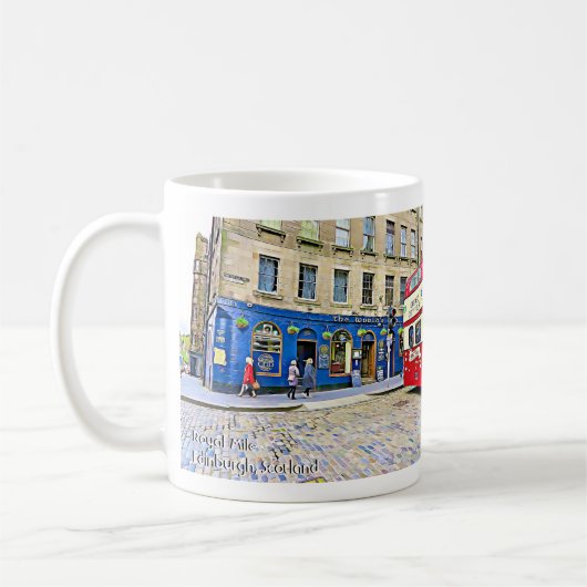 Edinburgh Pub Kaffeetasse (Links)