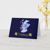 Edinburgh Qualität. Karte (Gelbe Blume)