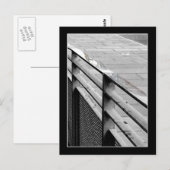 Edinburgh Railings Postkarte (Vorne/Hinten)