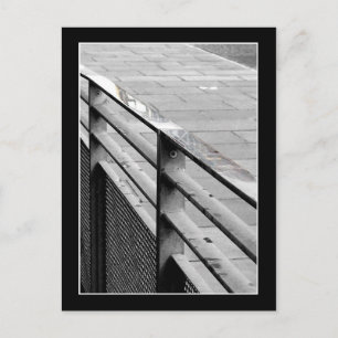 Edinburgh Railings Postkarte