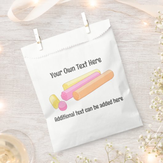 Edinburgh Rock - Sweet Scottish Candy - eigener Te Geschenktütchen (Ausgeschnitten)