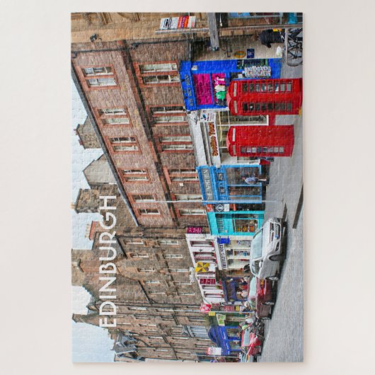 Edinburgh: Royal Mile, Schottland Puzzle (Vertikal)