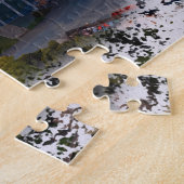 Edinburgh Rugby Stadion mit schottischer Flagge Puzzle (Seite)