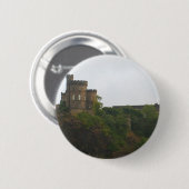 Edinburgh-Schloss Button (Vorne & Hinten)