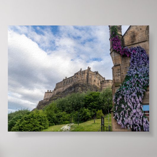 Edinburgh-Schloss Poster (Vorne)