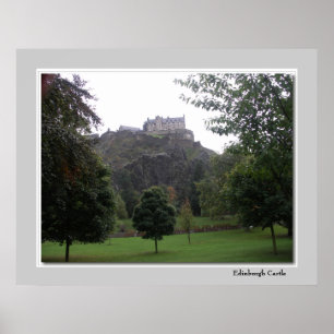Edinburgh-Schloss Poster