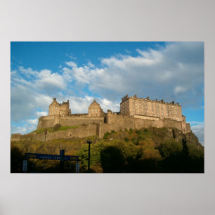 Edinburgh-Schloss Poster