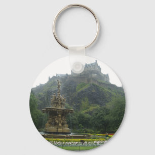 Edinburgh-Schloss Schlüsselanhänger