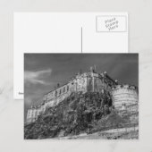 Edinburgh-Schloss, Schottland Postkarte (Vorne/Hinten)