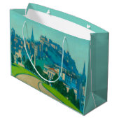 Edinburgh, Schottische Stadt der Hauptstadt (von G Große Geschenktüte (Rückseite Schrägansicht)