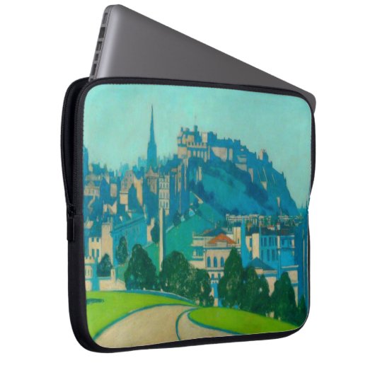 Edinburgh, Schottische Stadt der Hauptstadt (von G Laptopschutzhülle (Vorne Rechts)