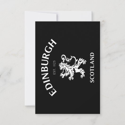 EDINBURGH Schottland (Vorderseite)