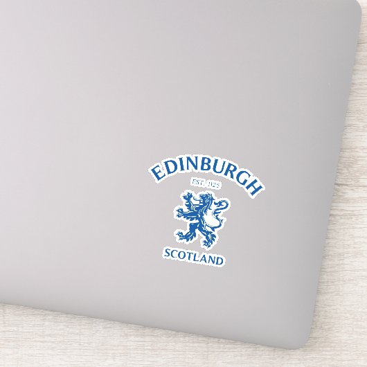 EDINBURGH Schottland Aufkleber (Detail)