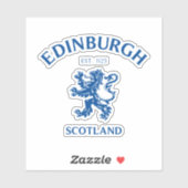 EDINBURGH Schottland Aufkleber (Blatt)