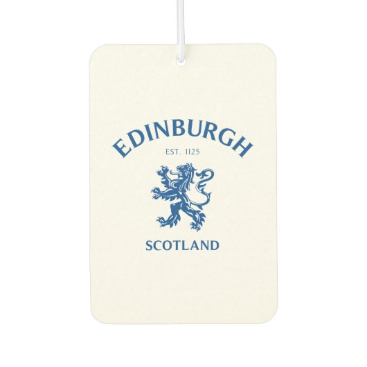 EDINBURGH Schottland Autolufterfrischer (Vorderseite)