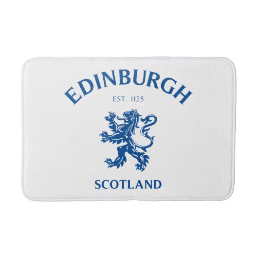 EDINBURGH Schottland Badematte (Vorderseite)
