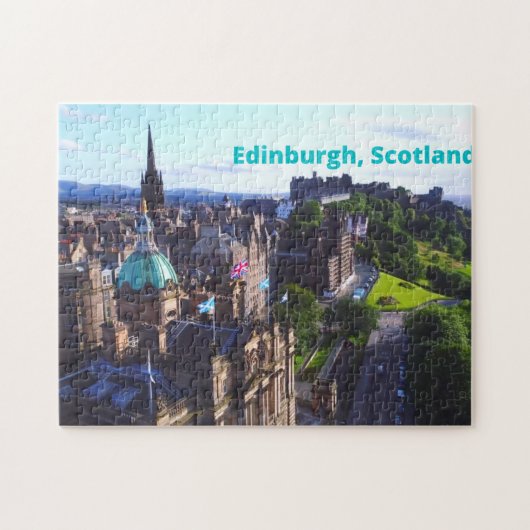 Edinburgh, Schottland Beautiful Historic Gebäude Puzzle (Horizontal)