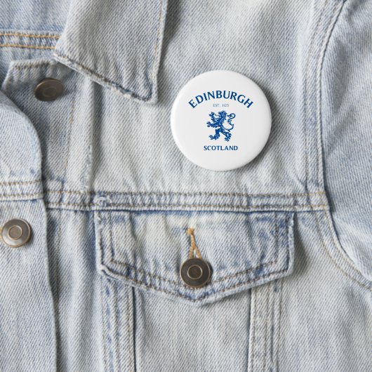 EDINBURGH Schottland Button (Beispiel)