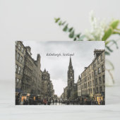 Edinburgh, Schottland City Karte (Stehend Vorderseite)
