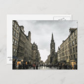 Edinburgh, Schottland City Postkarte (Vorne/Hinten)