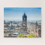 Edinburgh, Schottland City View Puzzle (Horizontal)