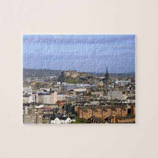 Edinburgh, Schottland. Der Blick auf die zentrale  Puzzle (Horizontal)
