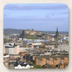 Edinburgh, Schottland. Der Blick auf die zentrale Untersetzer