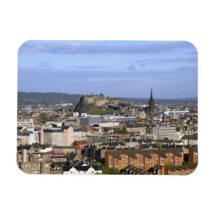 Edinburgh, Schottland. Die Aussicht auf die zentra Magnet