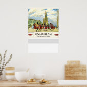 Edinburgh Schottland Erleben Sie Großbritannien mi Poster (Küche)