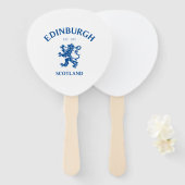 EDINBURGH Schottland Fächer (Vorne und Hinten)