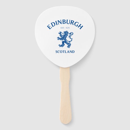 EDINBURGH Schottland Fächer (Vorderseite)
