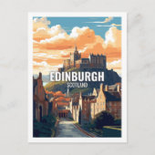 Edinburgh Schottland Famous Travel Places Postkarte (Vorderseite)