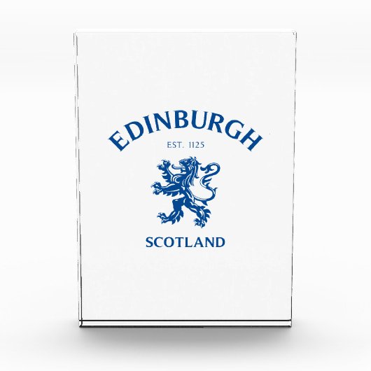 EDINBURGH Schottland Fotoblock (Vorderseite)